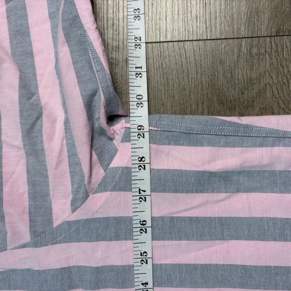 Brooks Brothers Pink Striped Short Sleeve Button Shirt Size XXL Madison Fit NWT - Picture 9 of 11
